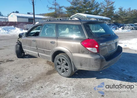 2008 Subaru Outback 2.5I/2.5I L.l. Bean Edition из США, поврежденный, VIN 4S4BP61C687337867